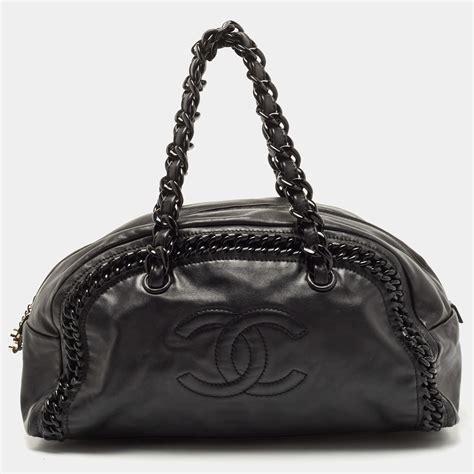 chanel ligne bowler bag|Chanel bowling bag for sale.